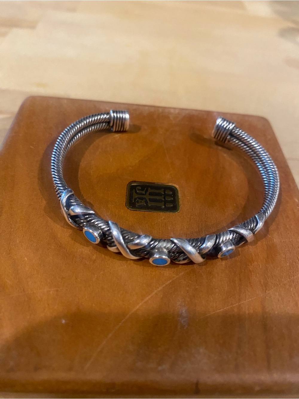 Sterling silver cuff